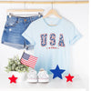 USA Varsity Stars Short Sleeve Crewnneck Tee