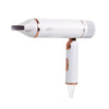 Ultra Sleek Foldable Travel Hair Dryer - Rose Gold/White