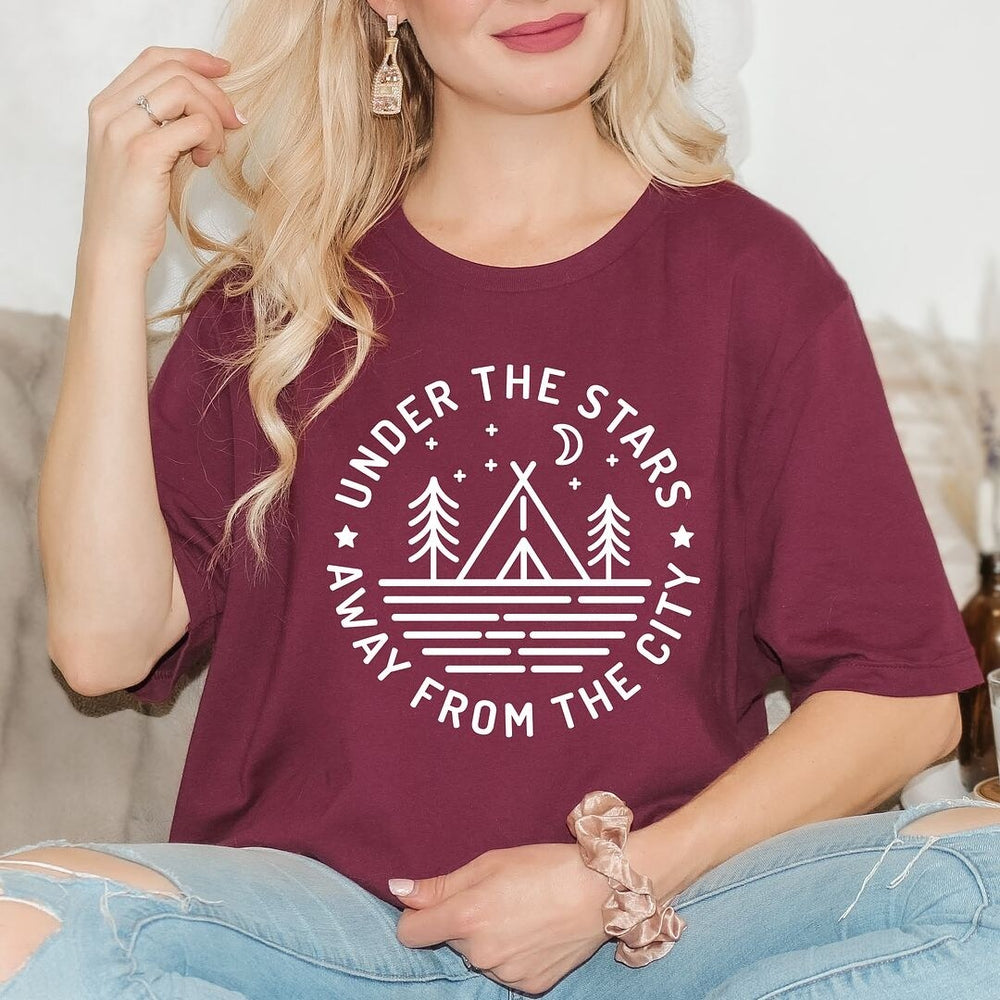 Under the Stars Short Sleeve Crewnneck Tee