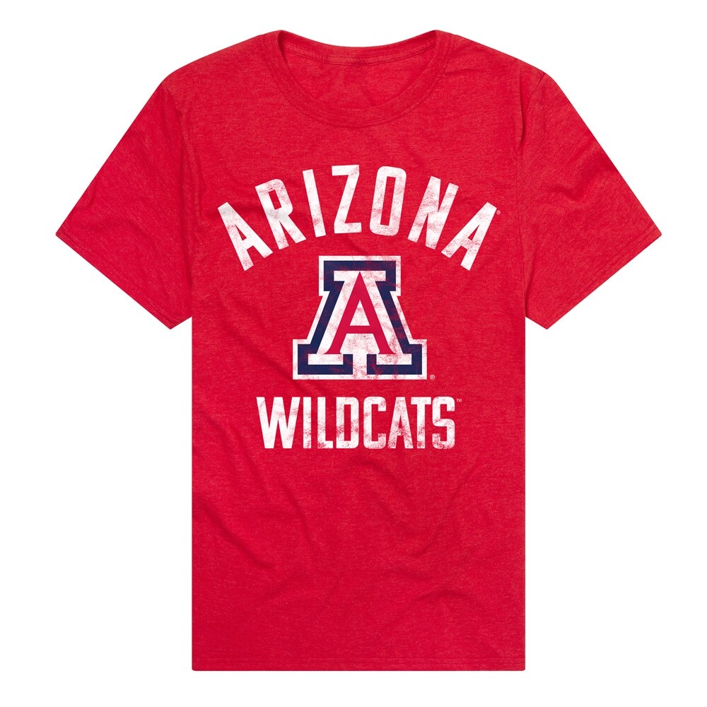 University of Arizona Wildcats Unisex Adult Heathered Premium T Shirt