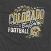 University of Colorado Buffaloes Classic Football Unisex Adult Heathered Premium T Shirt