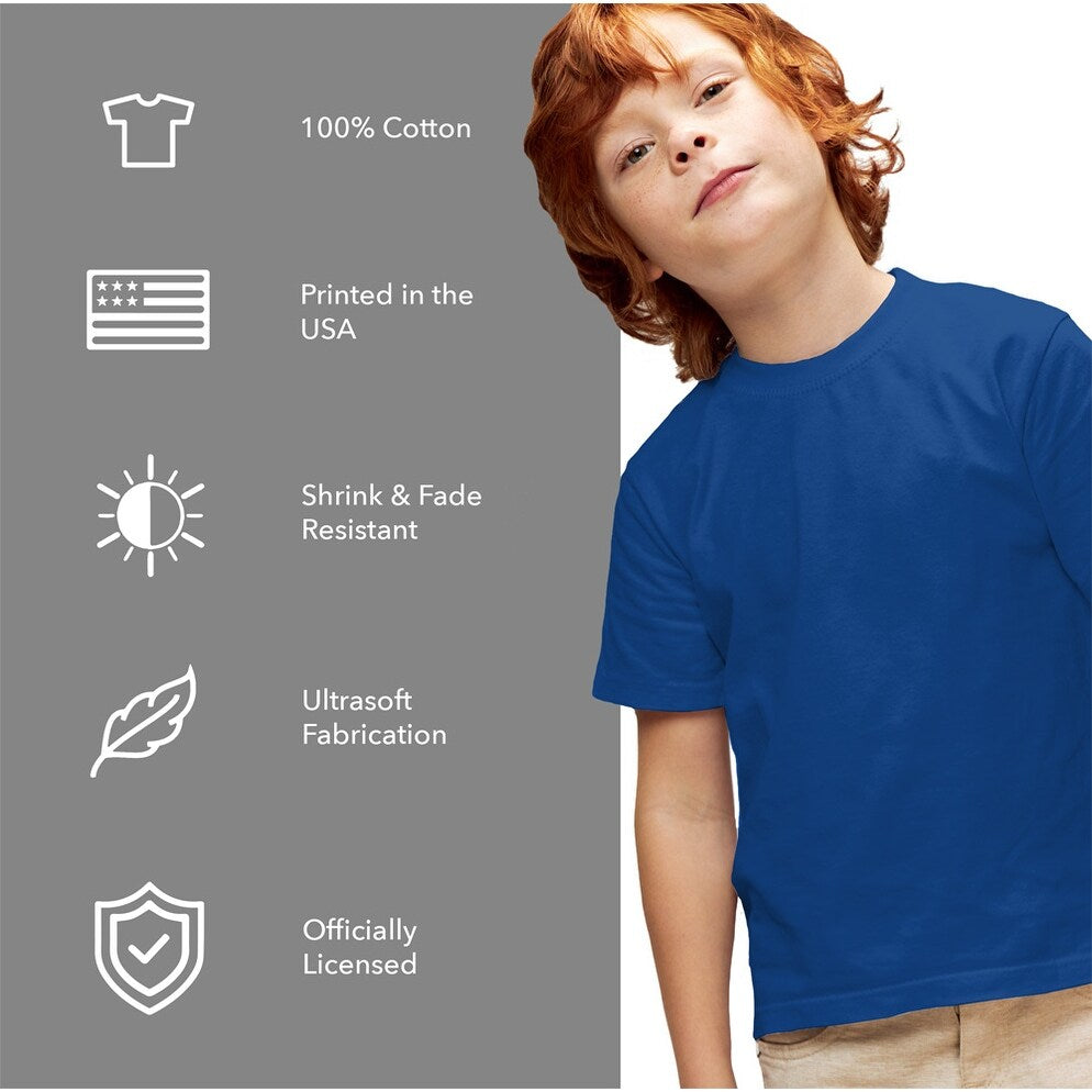 University of Delaware Distressed Primary Kids T Shirt for Youth Boys and Girls