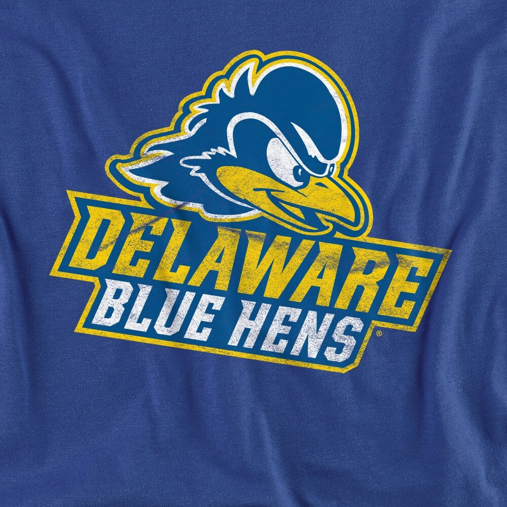 University of Delaware Distressed Primary Logo Women