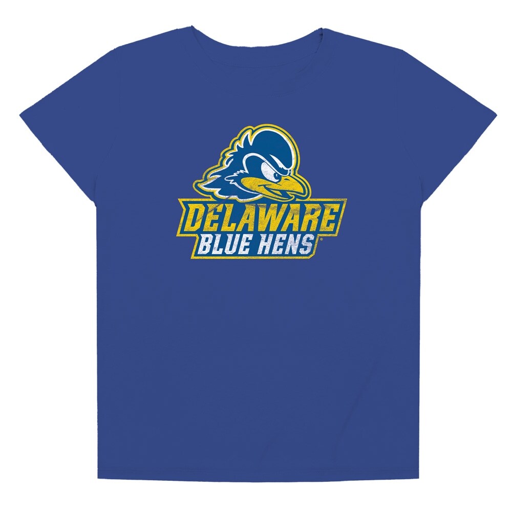 University of Delaware Distressed Primary Logo Women