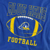 University of Delaware Football Ball Kids T Shirt for Youth Boys and Girls