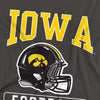 University of Iowa Football Helmet Kids T Shirt for Youth Boys and Girls