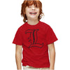 University of Louisville Distressed Primary Kids T Shirt for Youth Boys and Girls