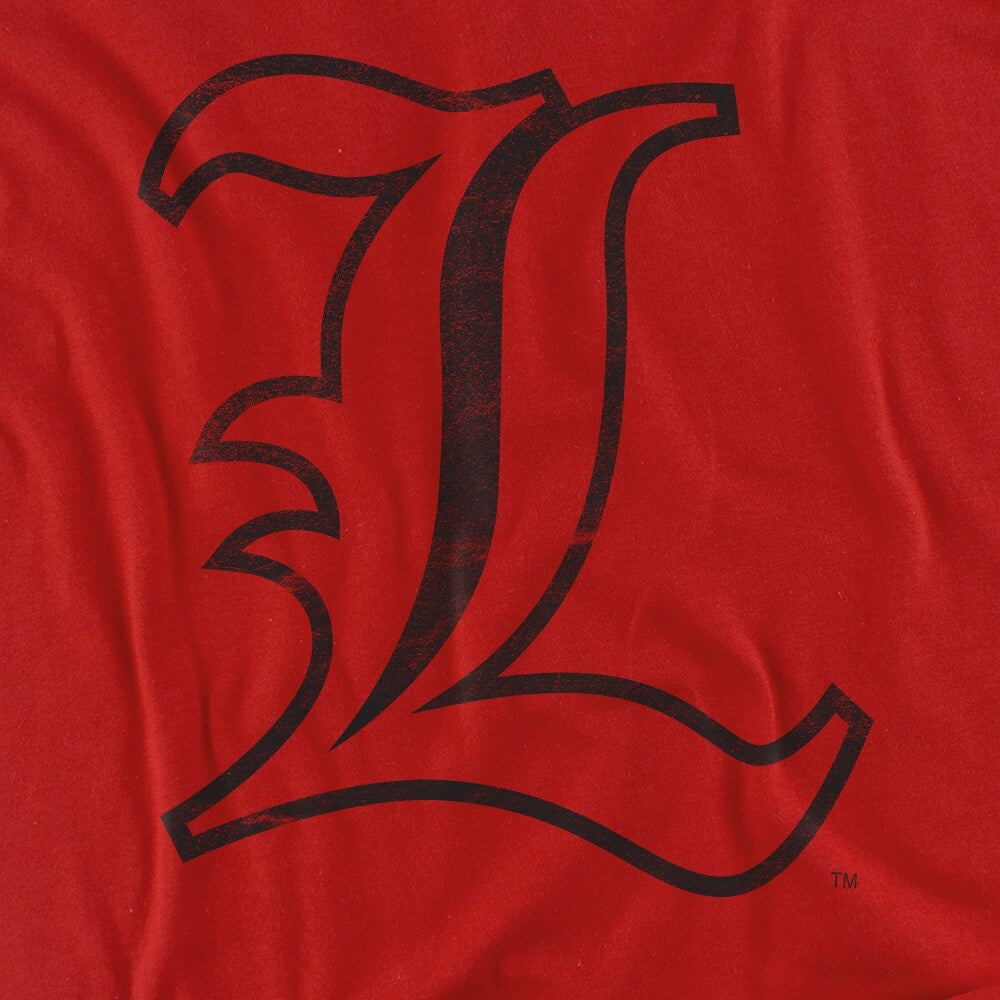 University of Louisville Distressed Primary Kids T Shirt for Youth Boys and Girls