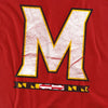 University of Maryland Distressed Primary Kids T Shirt for Youth Boys and Girls