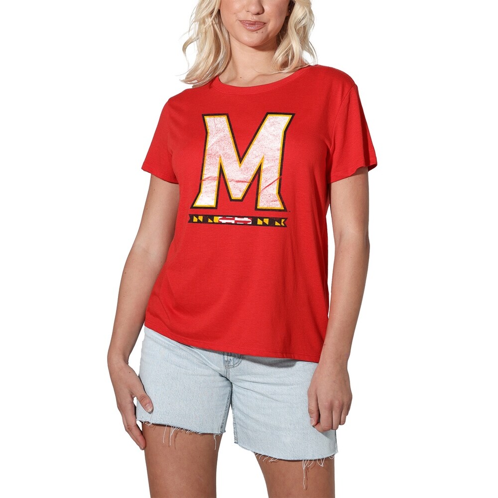 University of Maryland Distressed Primary Logo Women