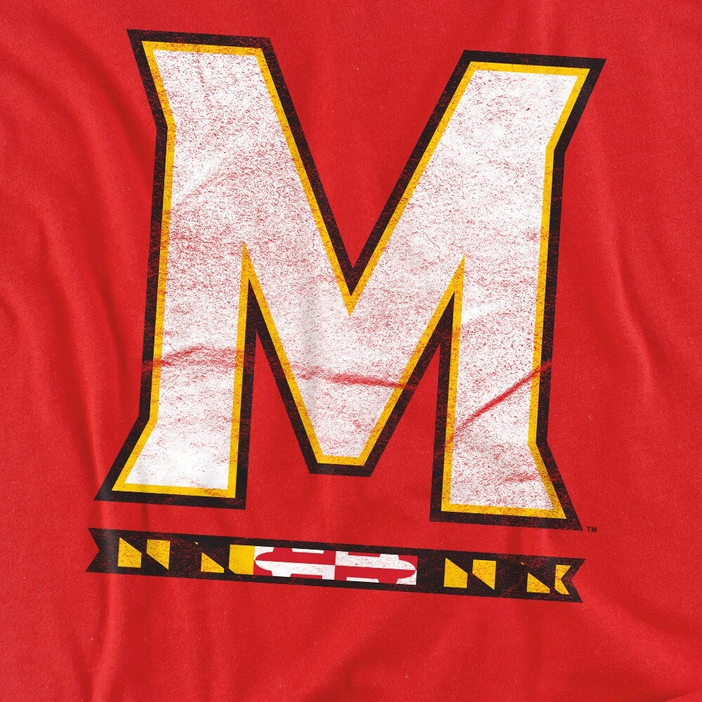 University of Maryland Distressed Primary Logo Women