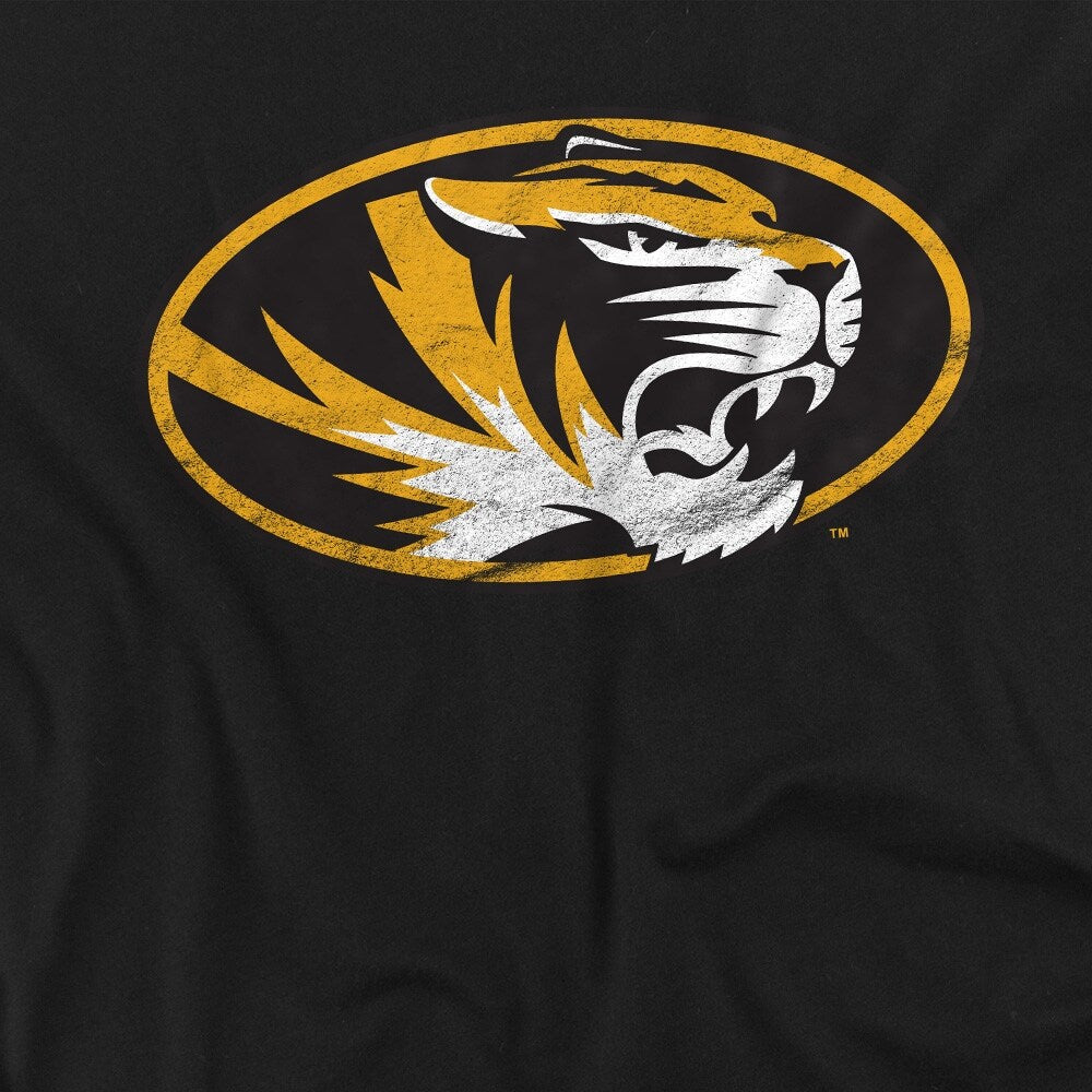 University of Missouri Primary Logo Kids T Shirt for Youth Boys and Girls