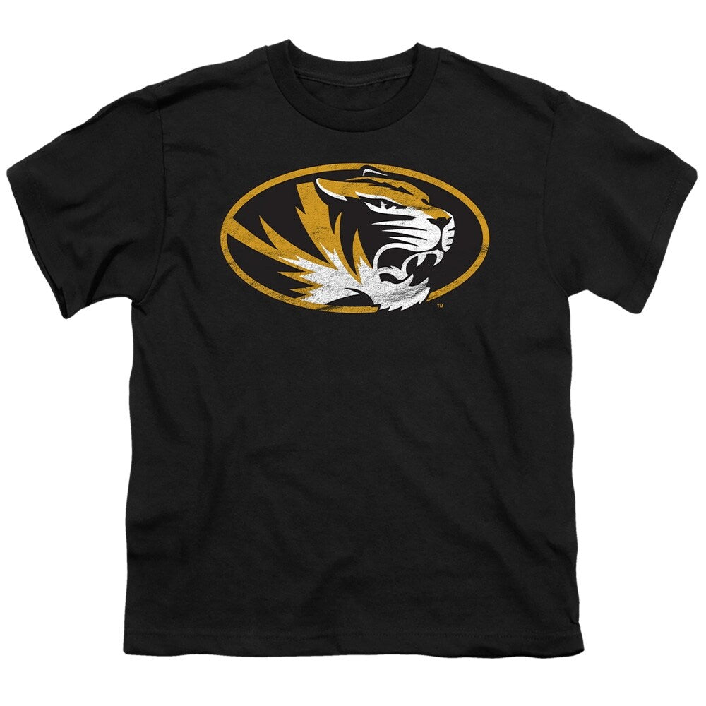 University of Missouri Primary Logo Kids T Shirt for Youth Boys and Girls