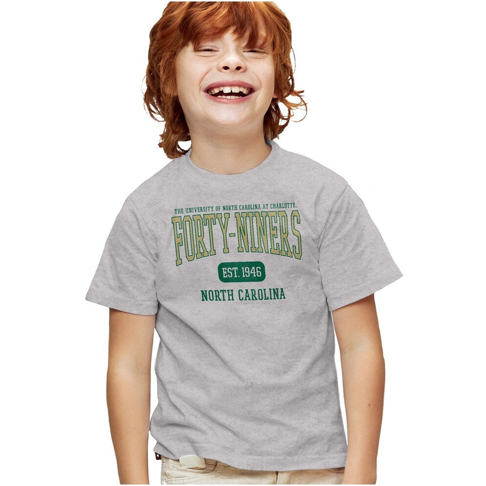 University of North Carolina - Charlotte Est. Date Kids T Shirt for Youth Boys and Girls