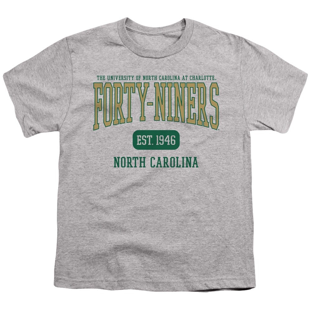 University of North Carolina - Charlotte Est. Date Kids T Shirt for Youth Boys and Girls