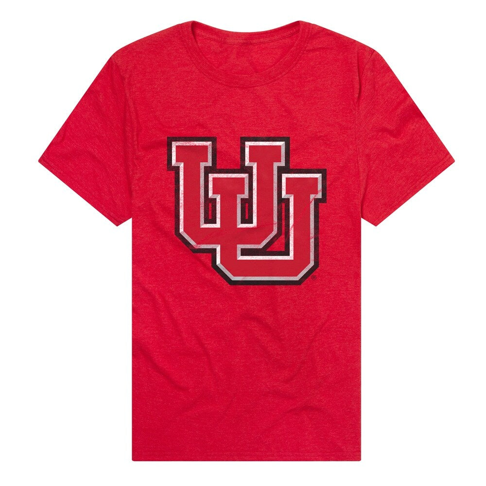 University of Utah Primary Logo Unisex Adult Heathered Premium T Shirt