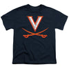 University of Virginia Primary Logo Kids T Shirt for Youth Boys and Girls