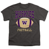 University of Washington Football Ball Kids T Shirt for Youth Boys and Girls