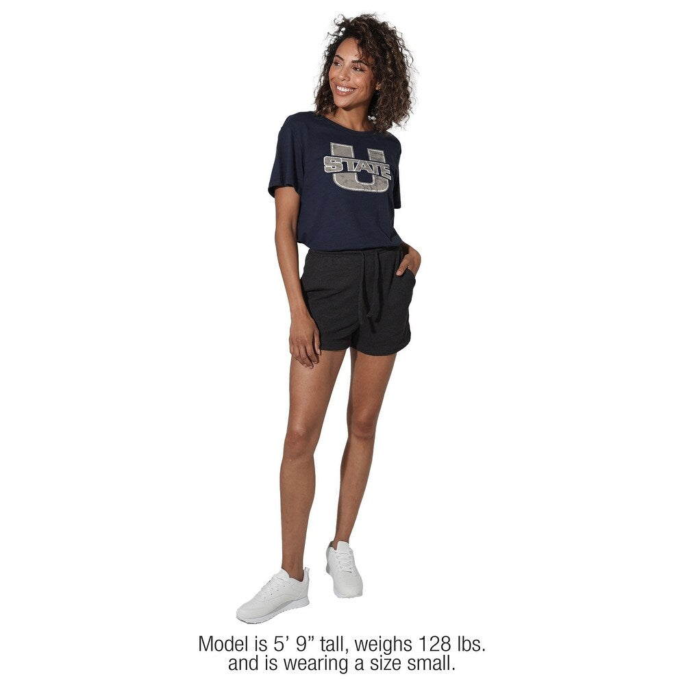 Utah State University Distressed Primary Logo Women