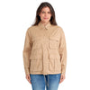 Utility Cargo Shirt Jacket in Khaki