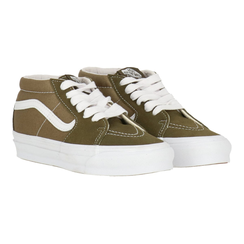 Vans Mens Green/White Sneaker