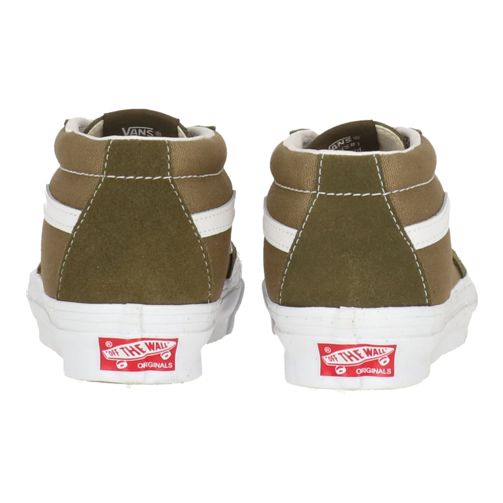 Vans Mens Green/White Sneaker