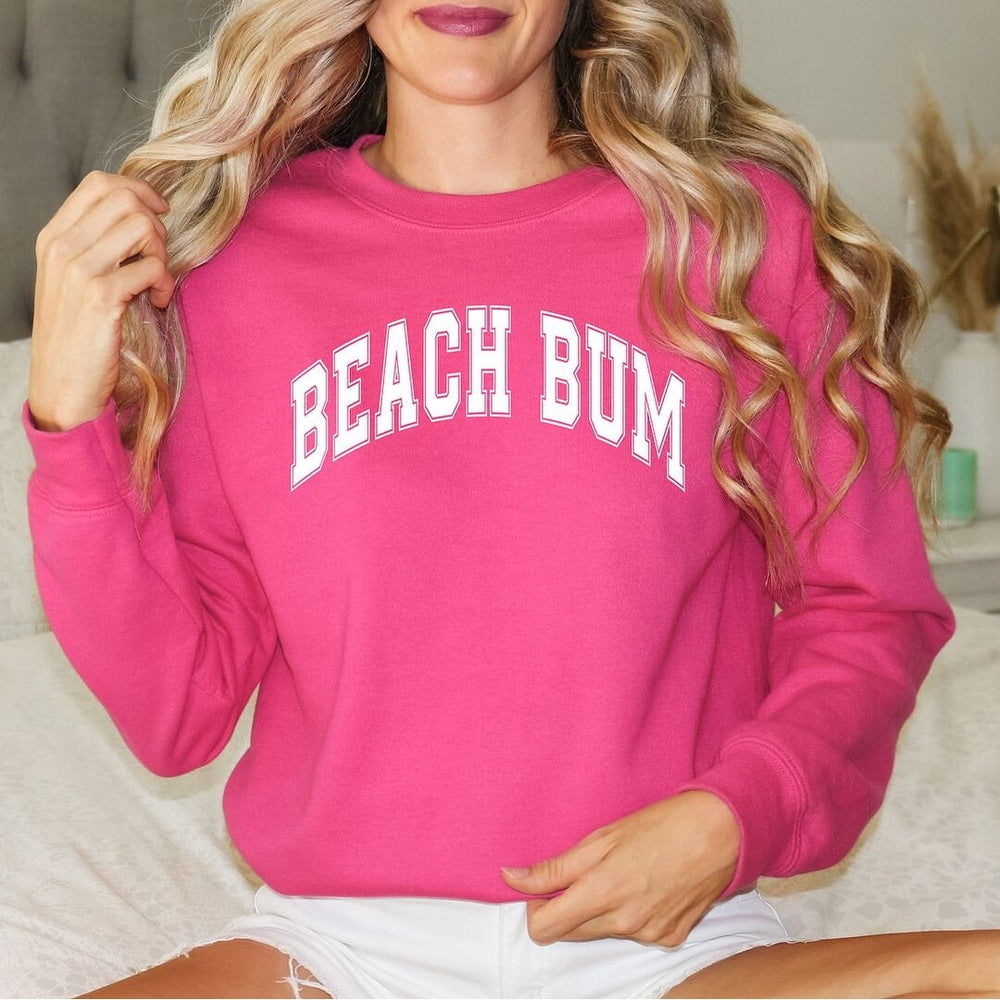 Varsity Beach Bum Graphic Sweatshirt