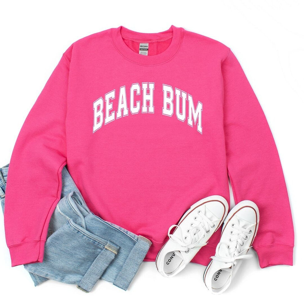 Varsity Beach Bum Graphic Sweatshirt