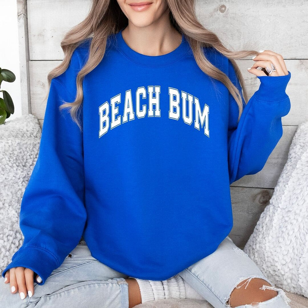 Varsity Beach Bum Graphic Sweatshirt