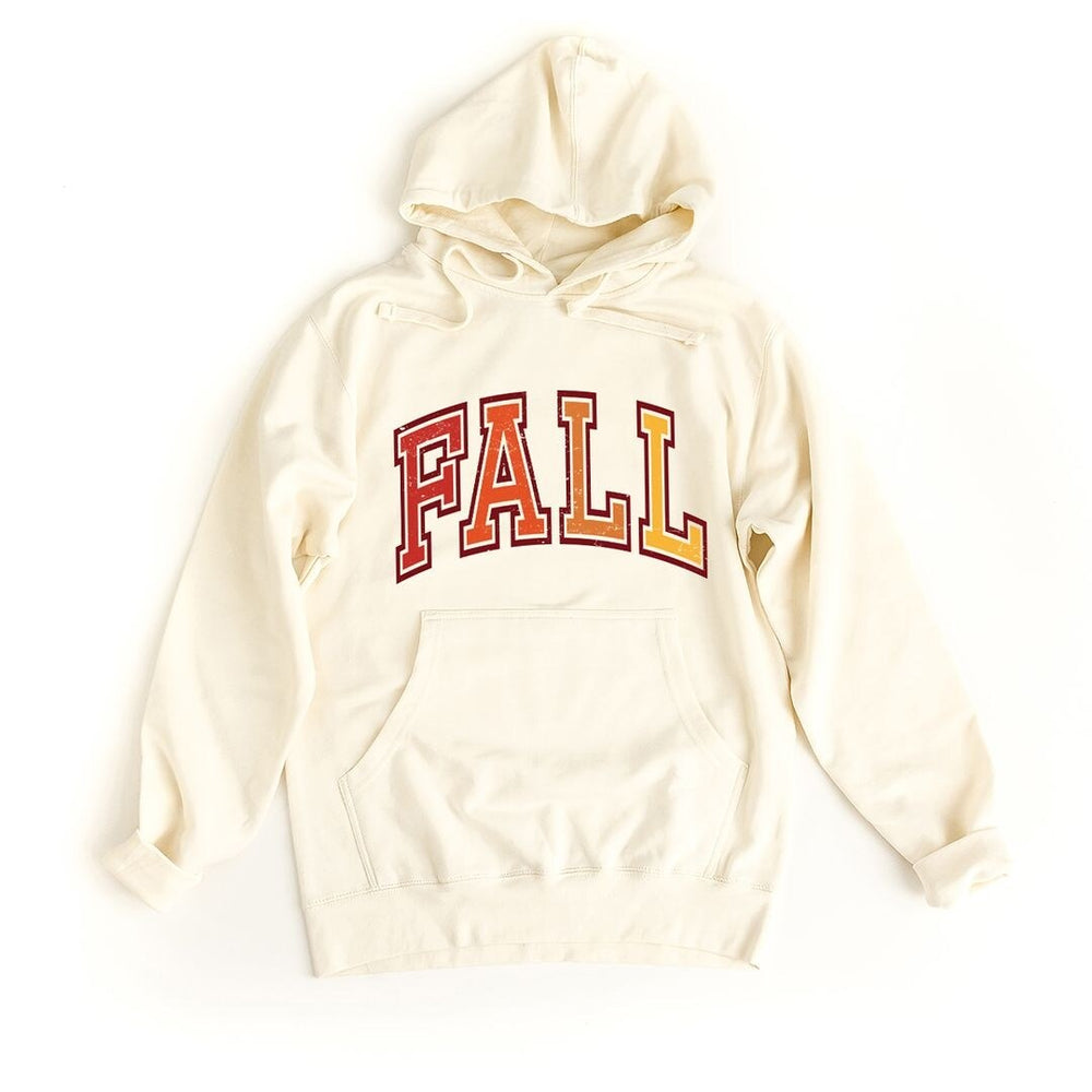 Varsity Fall Ombre Graphic Hoodie