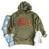 Varsity Fall Ombre Graphic Hoodie