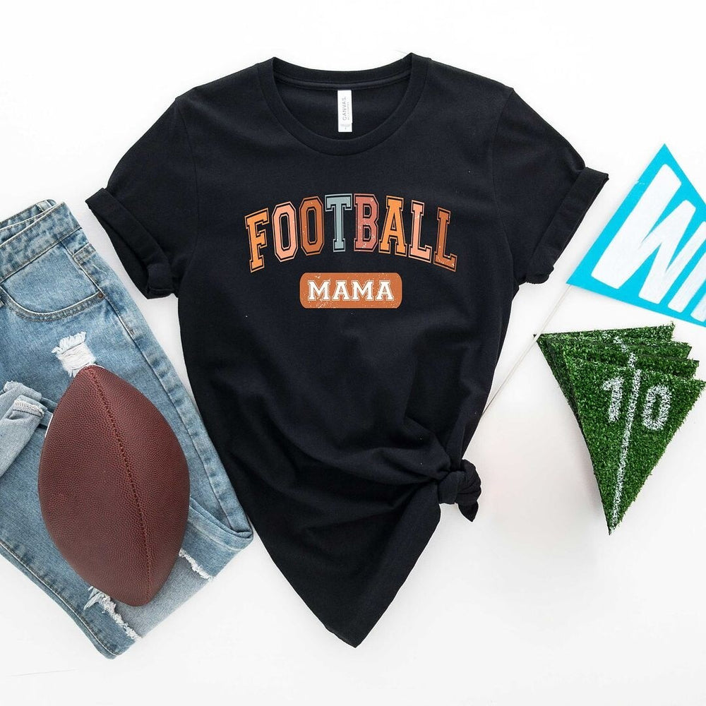 Varsity Football Mama Short Sleeve Tee