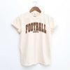 Varsity Football Vibes Garment Dyed Tee