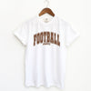 Varsity Football Vibes Garment Dyed Tee