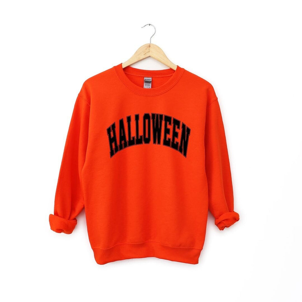 Varsity Halloween Graphic Sweatshirt