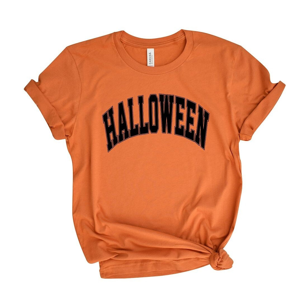 Varsity Halloween Short Sleeve Tee