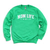 Varsity Mom Life Graphic Sweatshirt