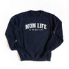 Varsity Mom Life Graphic Sweatshirt