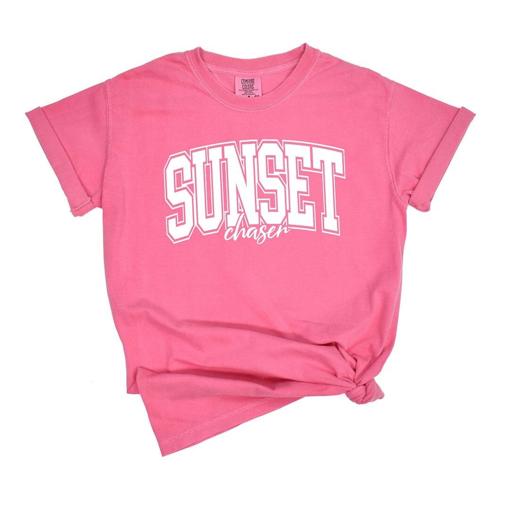 Varsity Sunset Chaser Garment Dyed Tee