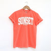 Varsity Sunset Chaser Garment Dyed Tee