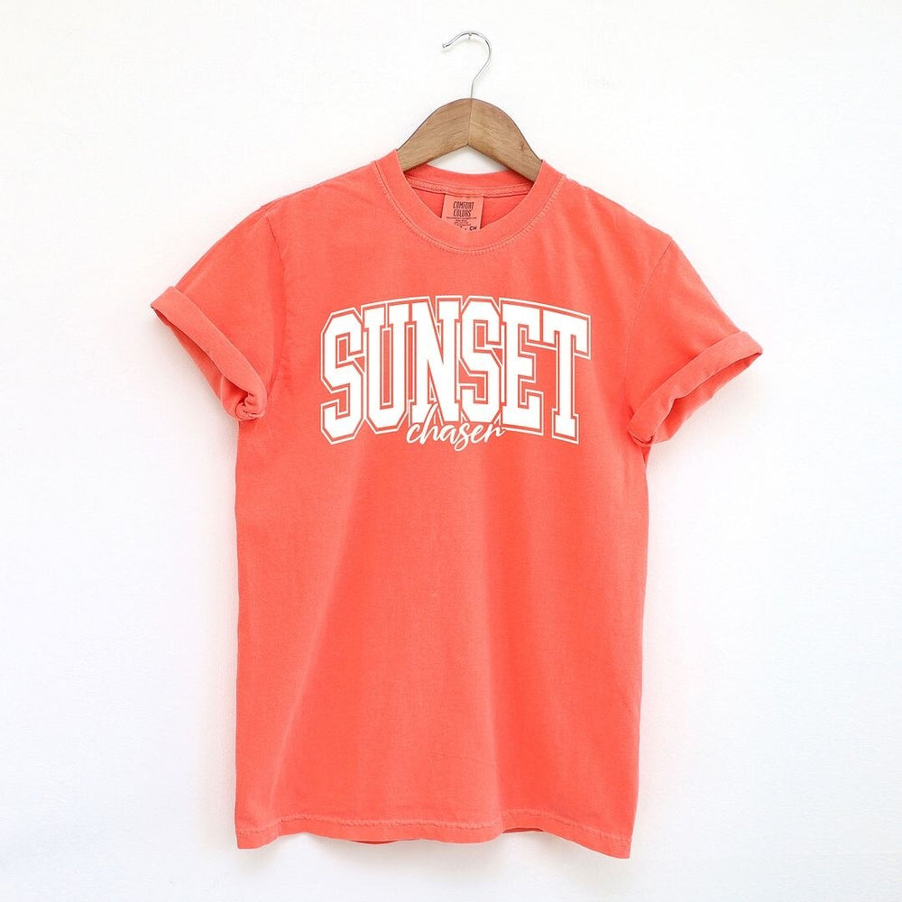 Varsity Sunset Chaser Garment Dyed Tee