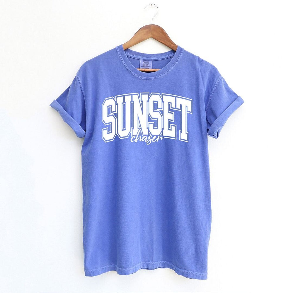 Varsity Sunset Chaser Garment Dyed Tee