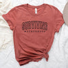 Varsity Surviving Motherhood Short Sleeve Crewnneck Tee