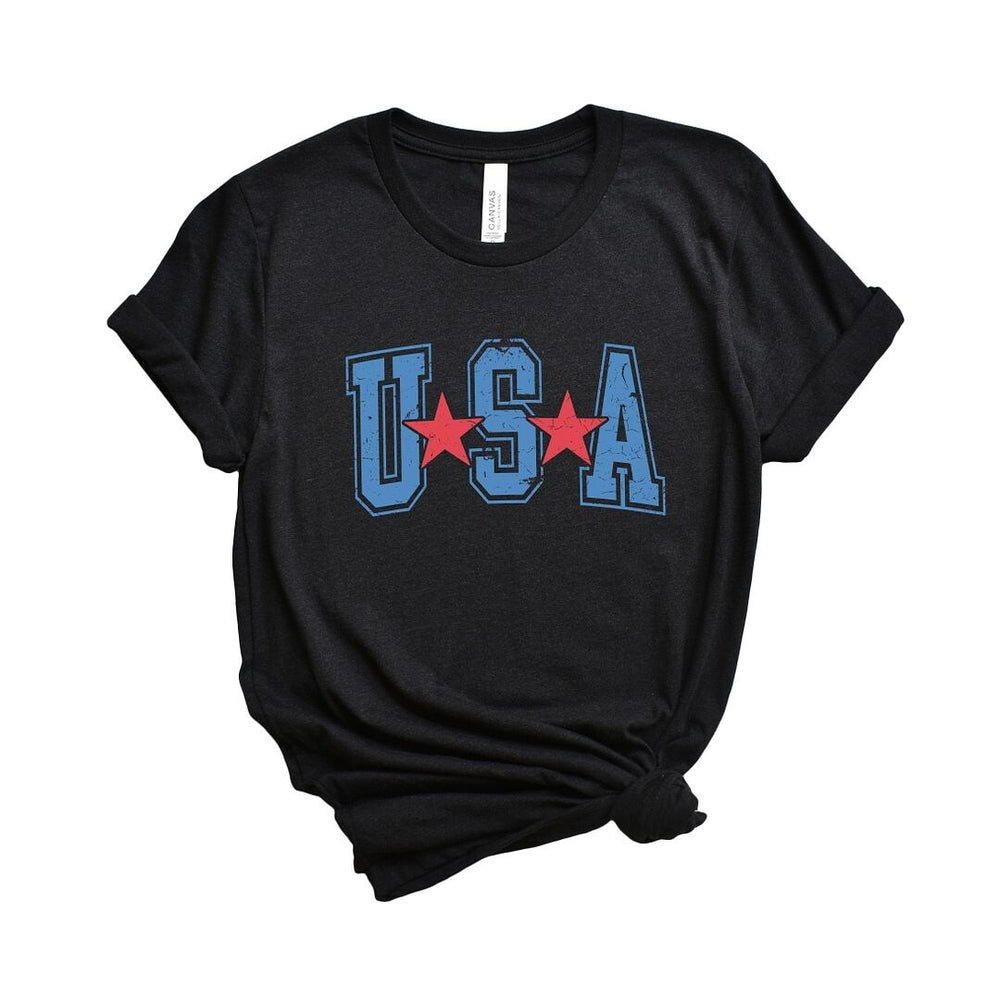 Varsity USA Red Stars Short Sleeve Crewnneck Tee