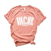 Varsity Vacay Vibes Short Sleeve Crewnneck Tee