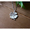 Vera & Co. Stelring Silver Clover Pendant Necklace