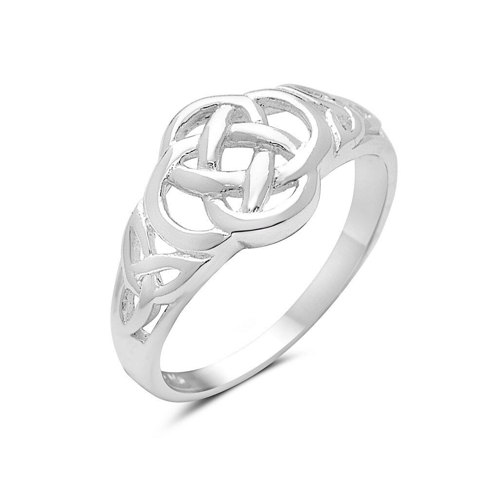 Vera & Co. Sterling Silver Celtic Knot Ring