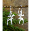 Vera & Co. Sterling Silver Moose Earring