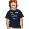 Villanova University Distressed Primary Logo Kids T Shirt for Youth Boys and Girls