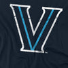 Villanova University Distressed Primary Logo Kids T Shirt for Youth Boys and Girls